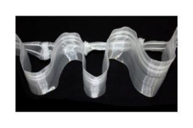 Лента шторная Турция 100мм 3769М 50м прозрачный "Атекс" г. Пермь