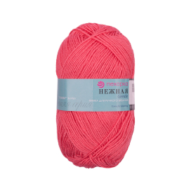 Пряжа Пехорская "Нежная" хлопок 50%, акрил 50%, 50 г "Атекс" г. Пермь