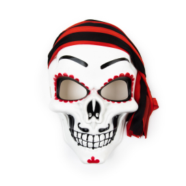"BOOMZEE" PBZ-86 Маска карнавальная Череп в бандане "Атекс" г. Пермь