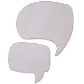 УС-069 "две фигуры" дерево 8х8 см 2 шт "Атекс" г. Пермь