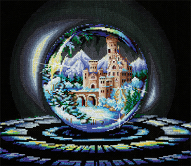 Ш-05 "Шары желаний. Зимнее чудо" 38 х 27.5 см "Атекс" г. Пермь