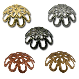 Розетка для бус DC-008 15 мм 50 шт"Zlatka" "Атекс" г. Пермь