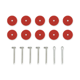 "HobbyBe" NCF-15 Набор креплений фибра d 15 мм ± 0.1 для суставов мишек Тедди "Атекс" г. Пермь