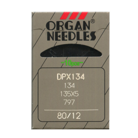 Иглы для пром. шв. машин "ORGAN" DP*134 / DP*5 10 шт "Атекс" г. Пермь