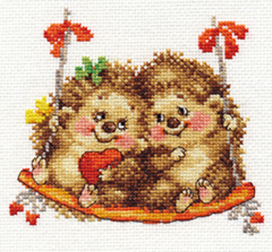 0-115 "На качелях" 14х13 "Атекс" г. Пермь